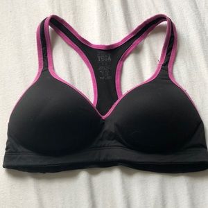 VS PINK yoga push up padded sports bra